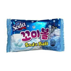 꼬미볼 소다맛, 40g, 1개