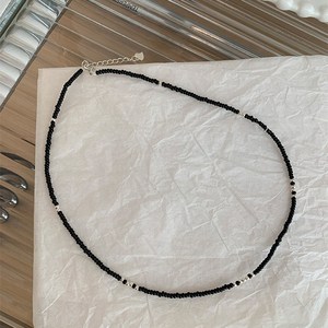 비즈 목걸이 여성용 심플 쇄골사슬 Women's Necklace 뉴타임즈