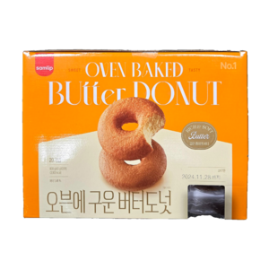 코스트코 삼립 오븐에 구운 버터 도넛 800g, 1개