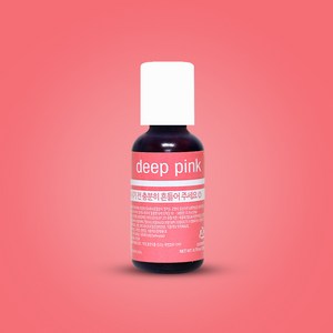 셰프마스터 리쿠아젤 식용색소 - 딥 핑크 20g, 1개