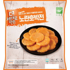 더 제대로만든 노란호박전 1kg (30g x33ea), 1개