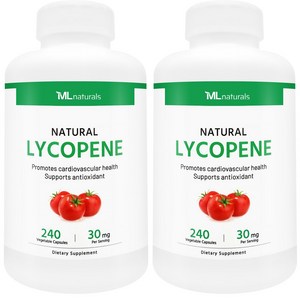 [미국빠른직구] 신제품 마이라이프 내추럴스 라이코펜 30 mg, 240정, 2개