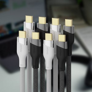아트뮤 우븐 C타입 to C 100W 240W 5A PD 고속충전 케이블, [CtoC_5A]우븐-블랙50cm, 1개
