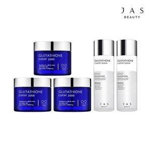 기타 쟈스 글루타치온 크림 60ml x3 + 엑스퍼트 세럼 130ml x2, 1개