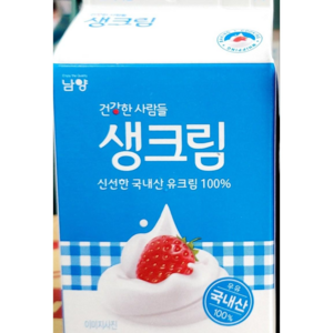 남양동물성생크림500ml*4개, 500ml, 4개