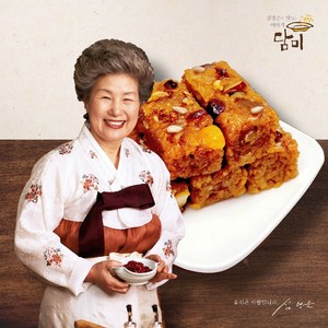 [심영순] 건강한 담미 한끼 약밥 400g 개별포장 비법 국내산 찹쌀, 8개, 50g