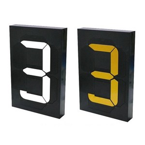 FOJ231066날짜 수동 숫자 환율 숫자판 가격표 카운트 현황판(N2/N3/N4/N6) [VMD]멀티넘버링/번호돌림판 모듈, 노랑, N4