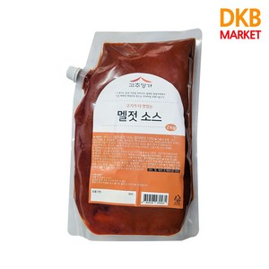 고추명가 멜젓소스 2kg, 1개