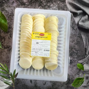 까몽 모짜렐라 카프레제 샐러드 슬라이스 치즈 1kg(치즈100%) (평일 오후 3시 이전 주문 출고), 1kg, 1개