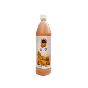 [청솔] 살구 음료베이스 835ml, 1개