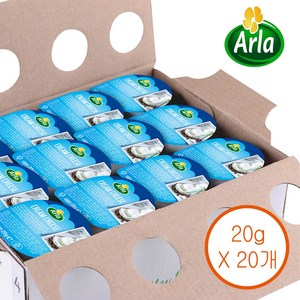 Ala 알라크림치즈 포션 수량선택, 20개, 20g