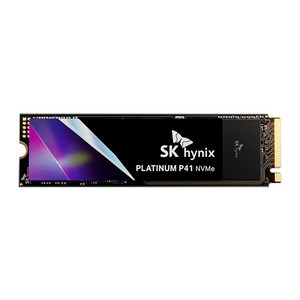 SK하이닉스 플래티넘 P41 2TB PCIe NVMe Gen4 M.2 2280 내부 SSD l 최대 7 000MB/sl Compact 폼 팩터 176단 NAND 플래시 내장 솔리드, 상세페이지 참조