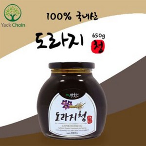 약초인 순수 도라지청, 650g, 3개