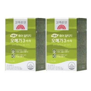 고려은단 퓨어 알티지 TG 오메가3 60캡슐 (801mg), 1개, 120정