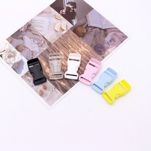 위드쏘잉 2개) 15mm 컬러버클, 블랙, 1세트
