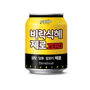 팔도 비락식혜 제로, 238ml, 48개