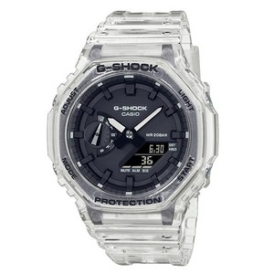 [G-SHOCK] 지샥 GA-2100SKE-7A 스켈레톤에디션 클리어 화이트