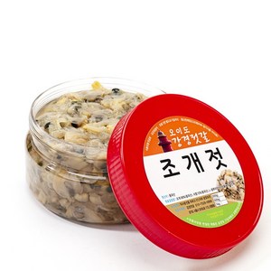 오이도강경젓갈 조개젓, 200g, 1개