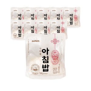 맛있는 가마솥 아침밥, 150g, 10개