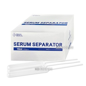 세원 혈청 분리관 10ml 250개입 Serum Separator 혈구 채취, 250개