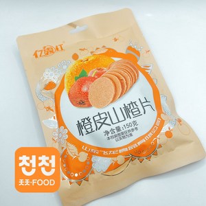 [천천중국식품]맛있는 진피 산자팬 150g- 상세페이지충족시 서비스 드립니다., 1개, 150g