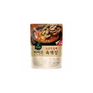 비비고 소고기듬뿍 육개장, 5개, 460g