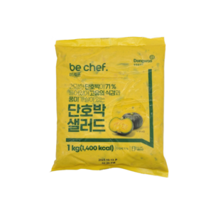 동원 be chef. 단호박 샐러드 1kg, 4개