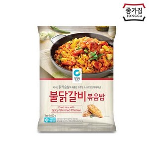 청정원 불닭갈비 볶음밥 400g x5개, 5개