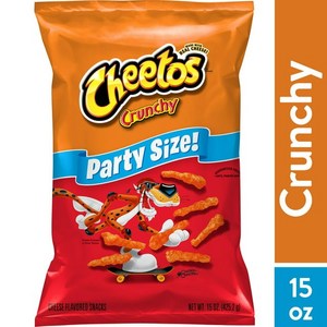 치토스 크런치 오리지널 대용량 Cheetos Crunchy Cheese Party size, 1개, 425.2g