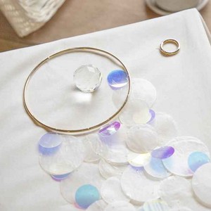 [솜씨당] 썬앤자개 모빌 DIY 키트 자개 모빌 만들기 세트 인테리어 소품 솜씨키트, 썬앤자개모빌-골드
