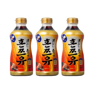 기꼬만 코이다시 혼쯔유, 500ml, 500g, 3개