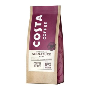 COSTA COFFEE 코스타 커피 시그니처 블렌드 커피 홀빈, 200g, 5개