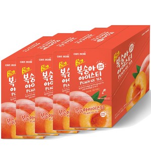 [카페모어] 빅 복숭아아이스티 (340ml 40개입), 40개, 340ml