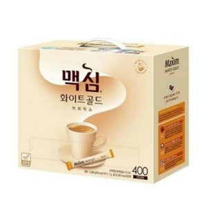 맥심 화이트골드 커피믹스 400개, 1개, 400개입