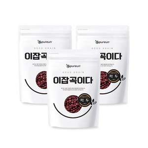 이잡곡이다 [이잡곡이다] 국산 적두 1kg X 3개