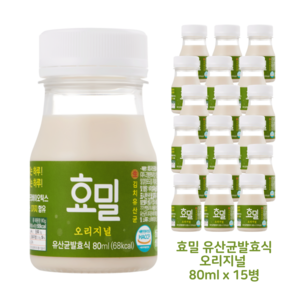 효밀 [오리지널]+[효밀 오리지널], 15개, 80ml