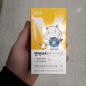 함소아 면역 비타민 브이업 1000mg, 90정, 1개