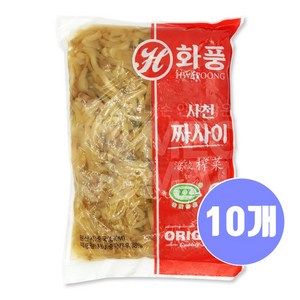 사천 짜사이 1000g 박스, 1kg, 10개