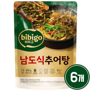 비비고 남도식 추어탕, 460g, 6개