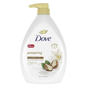 도브 Pampeing Shea Butte & Vanilla Body Wash, 1개, 1L