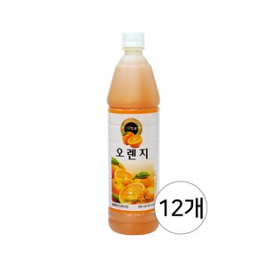 청솔 오렌지원액 835ml X 12개 (BOX)