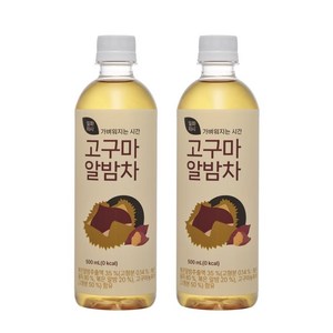 일화차시 고구마알밤차, 12개, 500ml