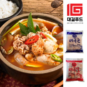 [대길푸드] 냉동 대구알 800g + 곤이 800g 알탕재료 1세트, 2개