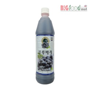 청솔 블루베리 원액 835ml, 1개, 1개