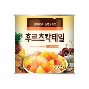 ss 열대과일 듬뿍 후르츠칵테일 3.062kg, 1개