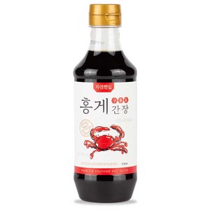 자연한입 홍게간장, 1개, 500ml