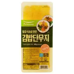 풀무원 김밥단무지 400g, 2개