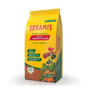 독일 세라미스 오리지널 범용 분갈이 용토 2.5L + 끈끈이트랩 2매, 1개