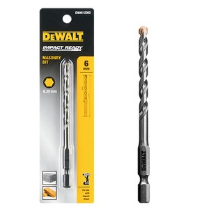 디월트 DWA612056 임팩용 콘크리트 비트 3-6.5mm, 1개