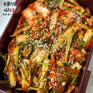 손품정 진짜 전라도 얼갈이 김치 겉절이 국내산, 1개, 3kg